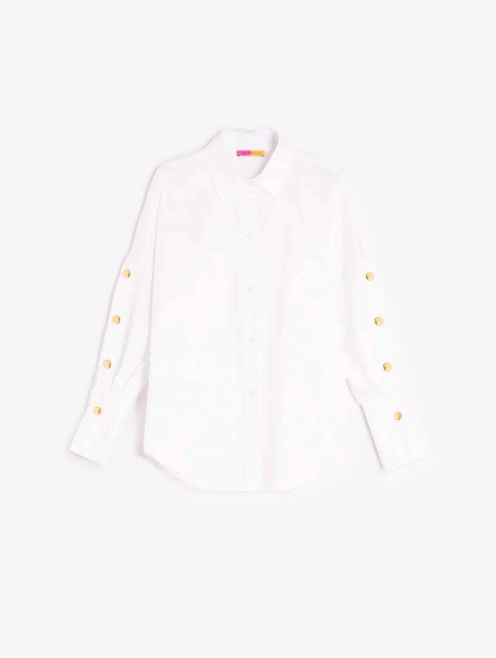 NEW VILAGALLO women's mikaela shirt in white